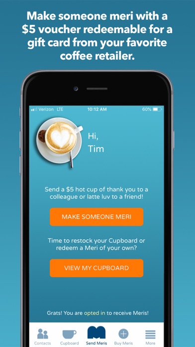 Meri Coffee Sharing App screenshot 2