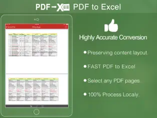 Captura 2 PDF to Excel iphone