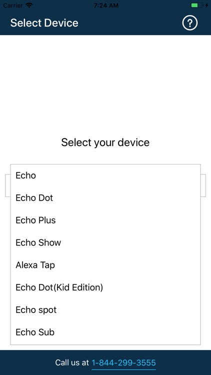 Echo Setup App