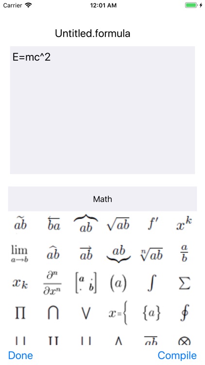 Formula Board