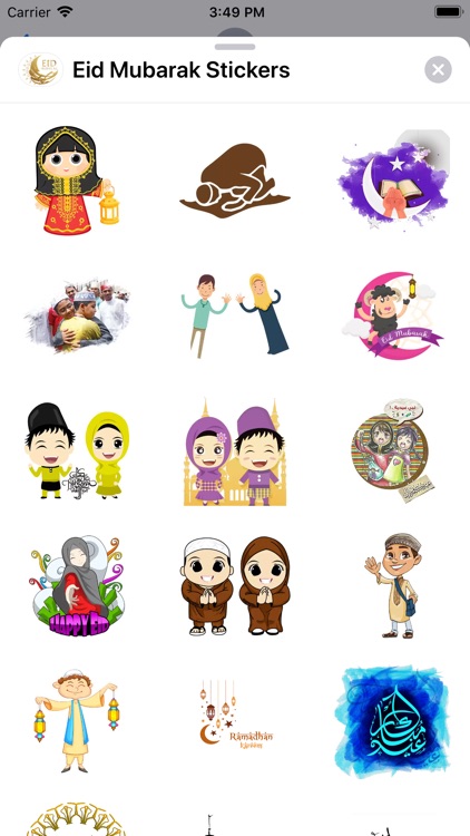 Eid Mubarak Stickers screenshot-3