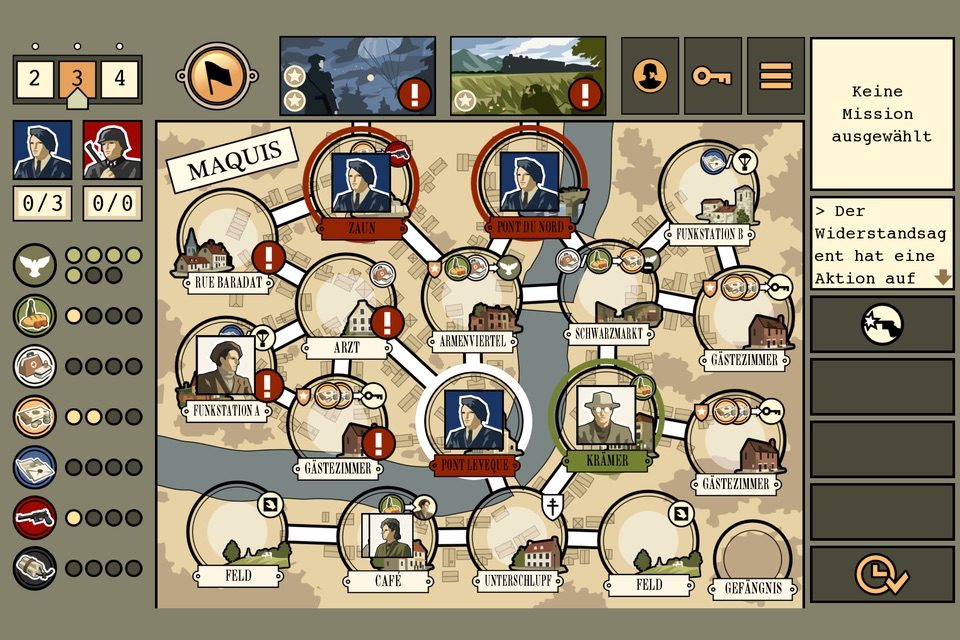 Maquis Board Game screenshot 4