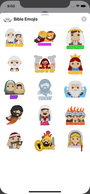 Bible Emojis Stickers(圖1)-速報App