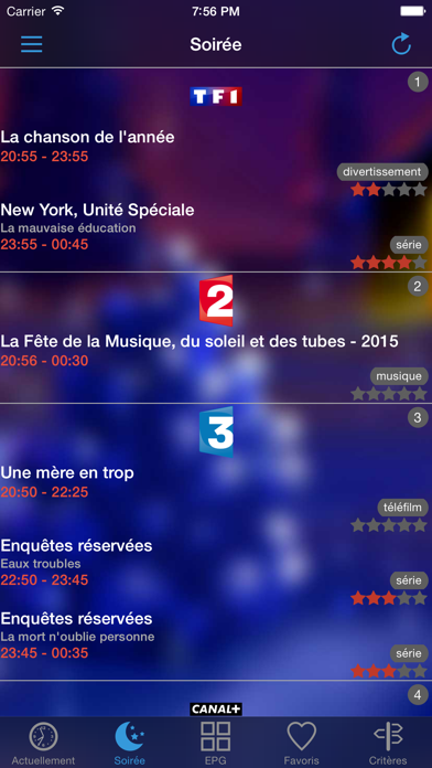 soTV, programme TV screenshot1