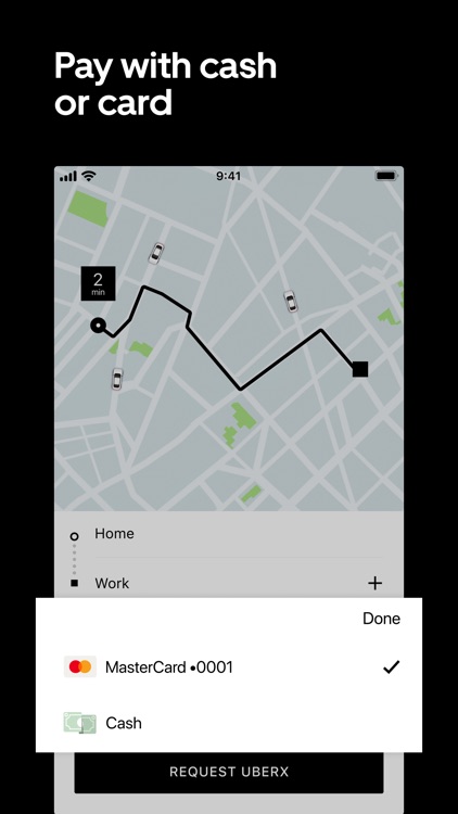 Uber BY — request taxis