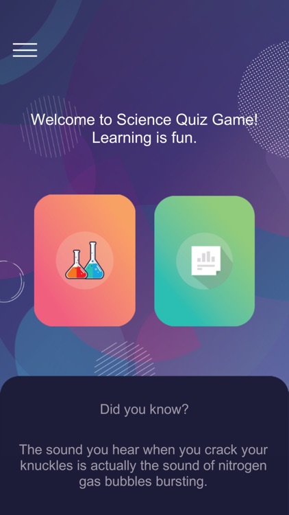 Science Quiz Game - Fun