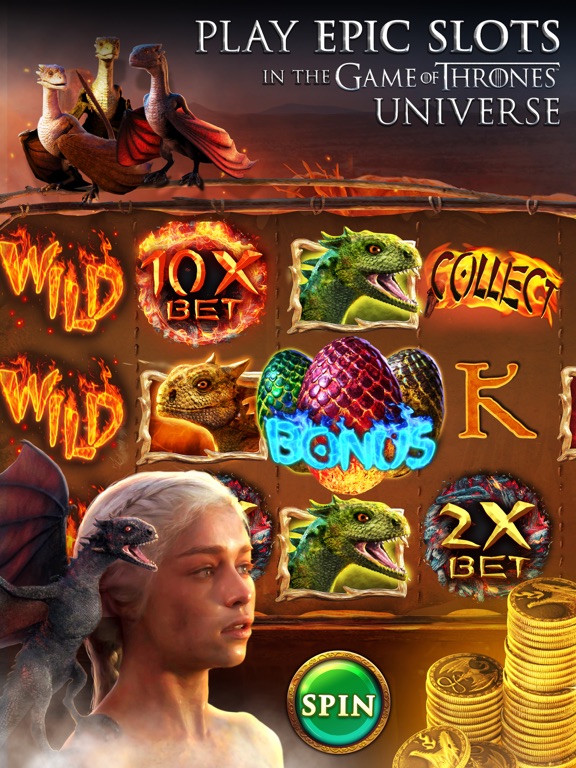 iPad Image of Game of Thrones Slots Casino