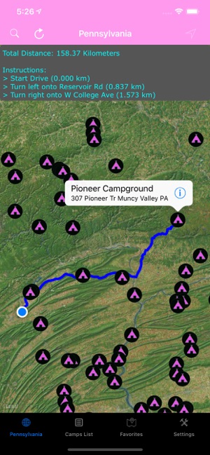 Pennsylvania – Campgrounds RVs(圖2)-速報App