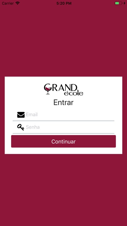 Leitor de Entradas Grand École