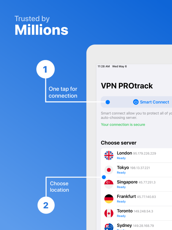 VPN PROtrack. Complete protectのおすすめ画像1