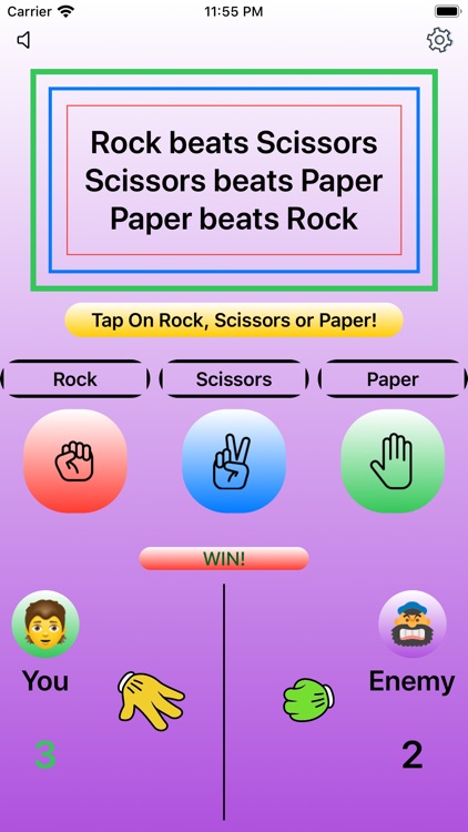 Fun with Rock, Paper, Scissors