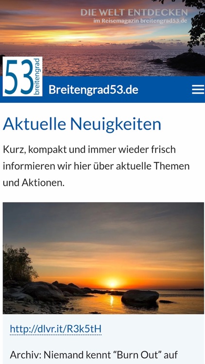 breitengrad53 - reisemagazin