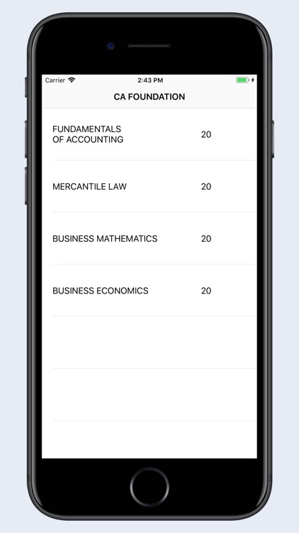 CA FOUNDATION QUIZ screenshot-3