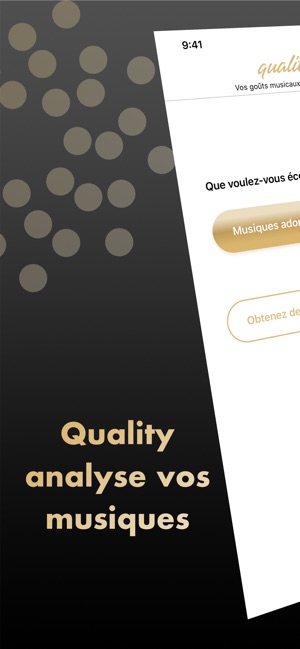 Quality - vos goûts musicaux