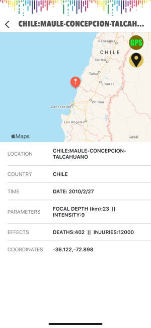 Earthquake Maps - eQuake(圖8)-速報App