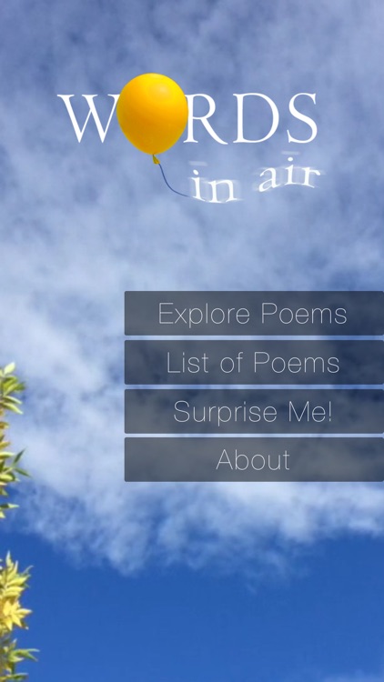 Words In Air: Poetry in Place