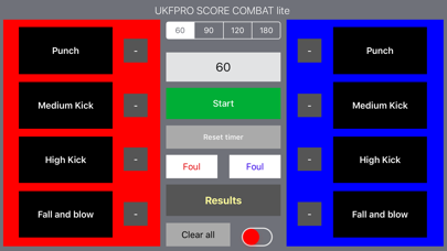 UKFPRO Score Combat lite screenshot 2
