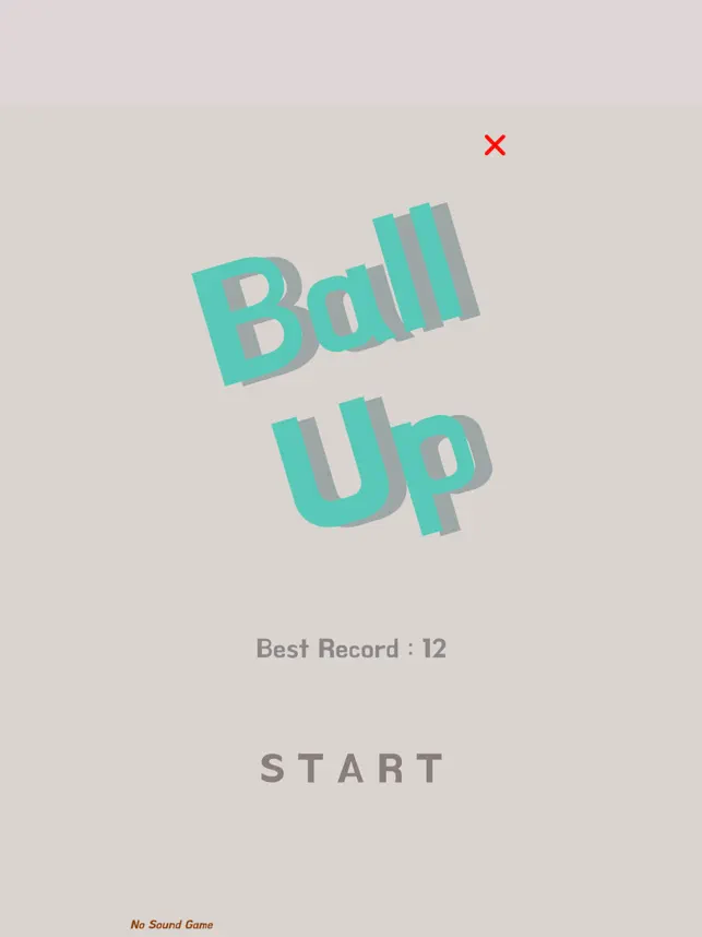 Ball_Up, game for IOS