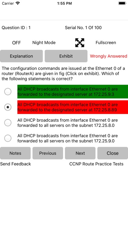 Exam Sim For CCNP® Route screenshot-7