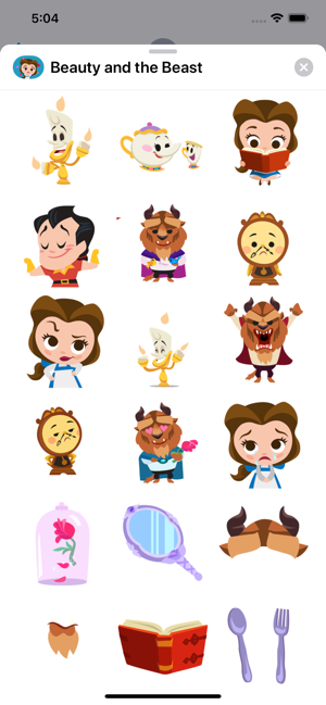 Beauty and the Beast Stickers(圖3)-速報App