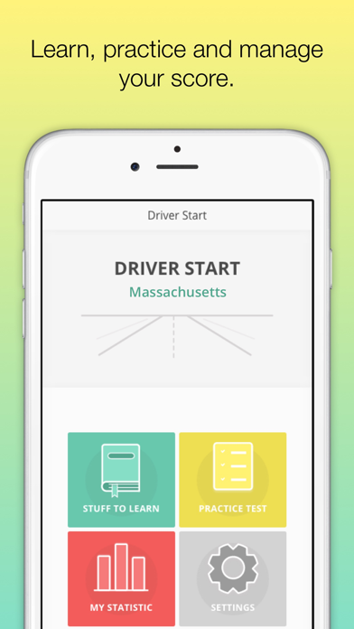 How to cancel & delete Massachusetts RMV  Permit test from iphone & ipad 1