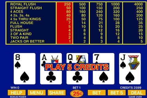 Bonus Video Poker - Poker Game - náhled