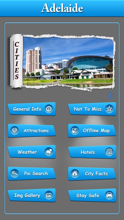 Adelaide Offline Map Guide