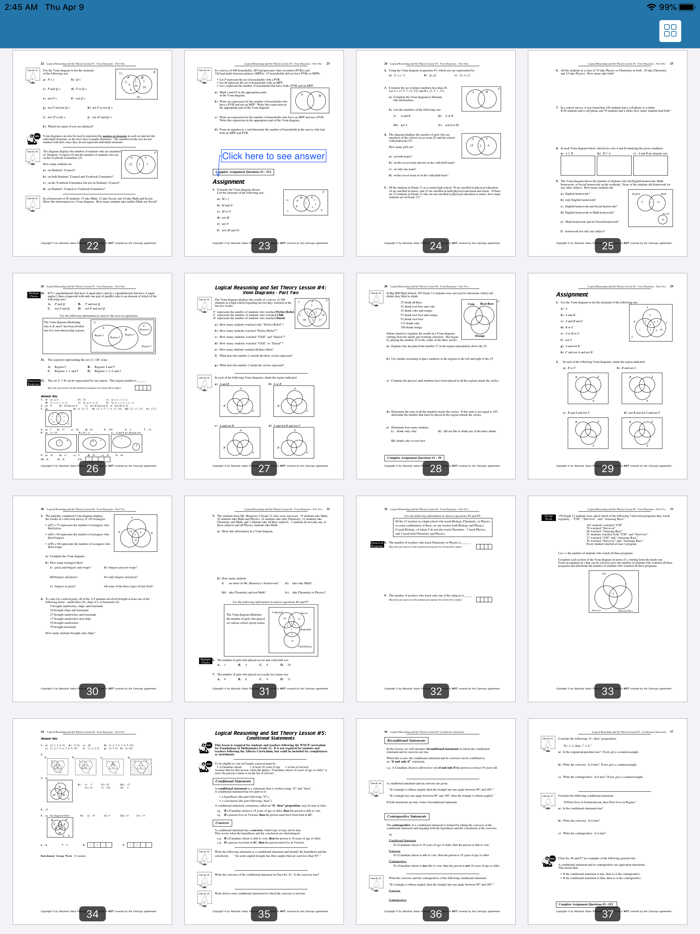 iWriteMath Foundations 12