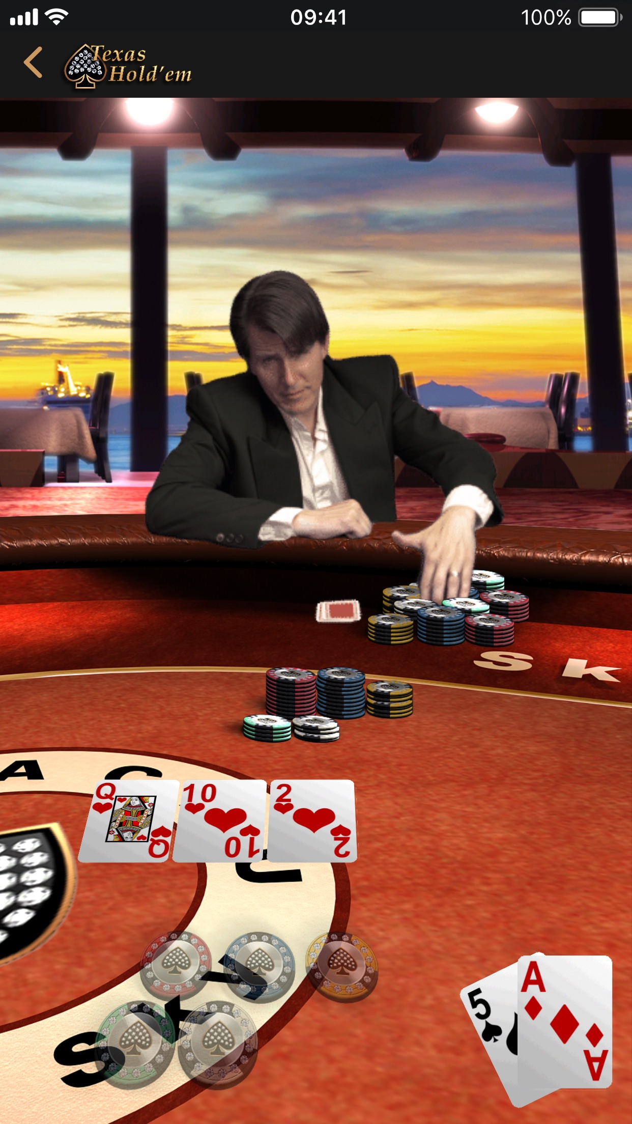 Screenshot do app Texas Hold’em