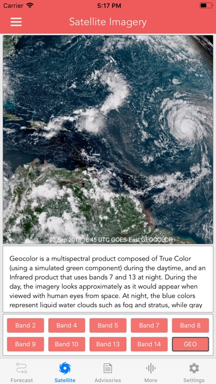 National Hurricane Center Data screenshot-6