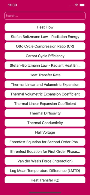 Thermodynamics Calculator