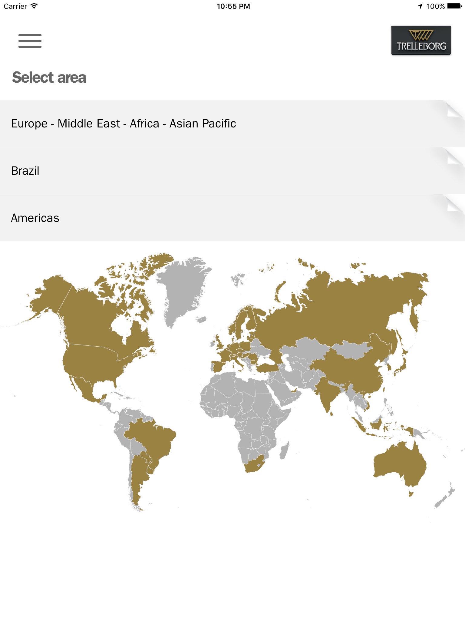 Trelleborg Printing Solutions screenshot 2