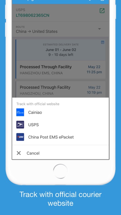 Packages - Track Your Parcels screenshot-5