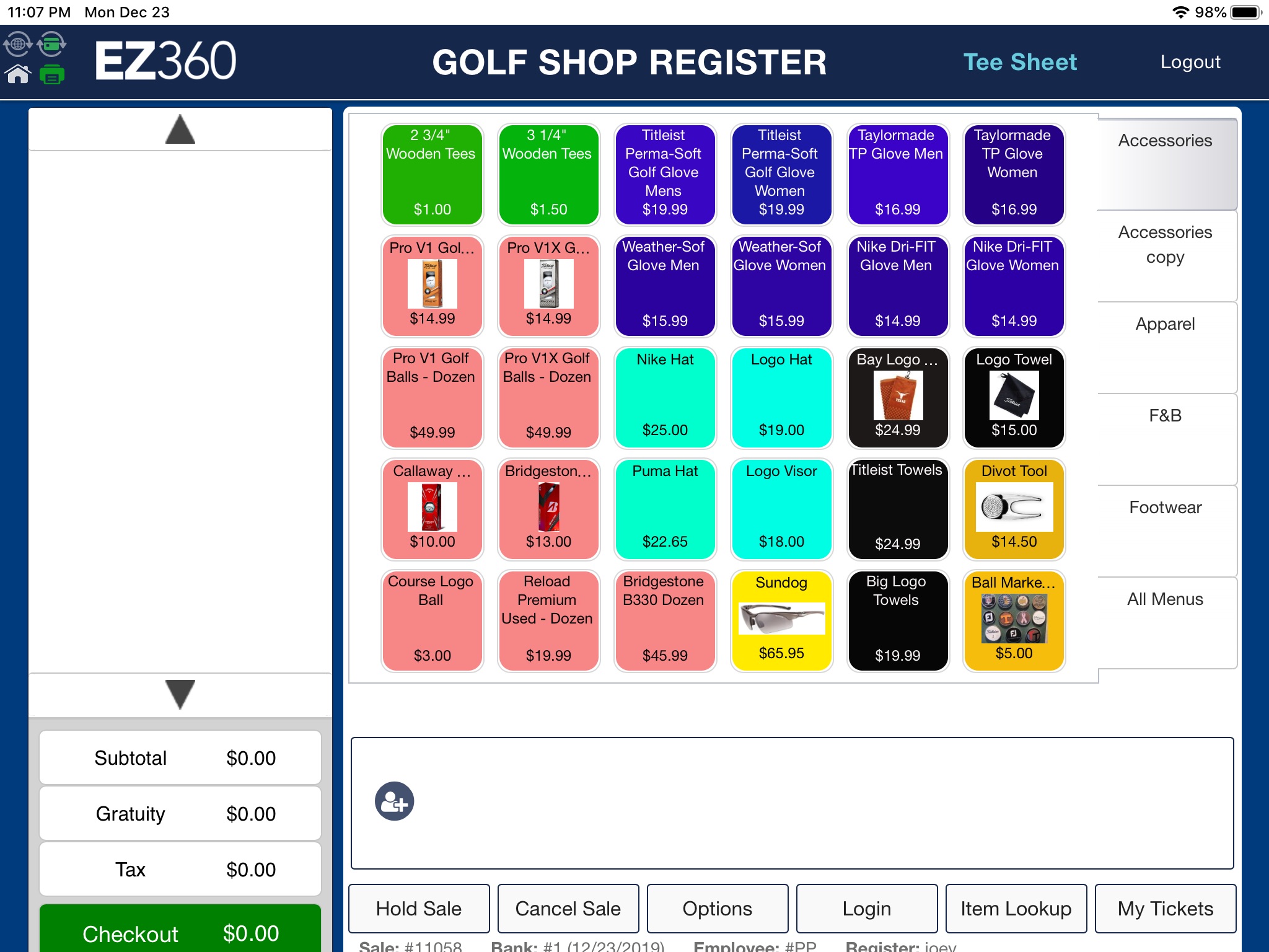 EZ360 Cloud POS screenshot 2