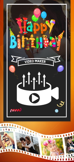 Video Maker Birthday Slideshow