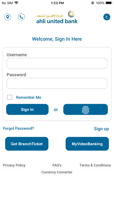 How to cancel & delete AUB M-Bank Bahrain from iphone & ipad 1