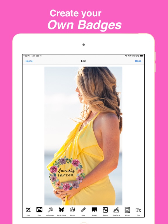 Screenshot #4 pour Baby Tales - Photo Editor