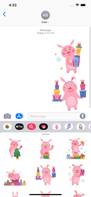 New Year Pig Sticker Pack(圖2)-速報App