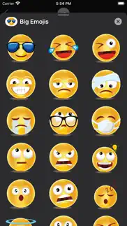 big emojis - stickers iphone screenshot 2