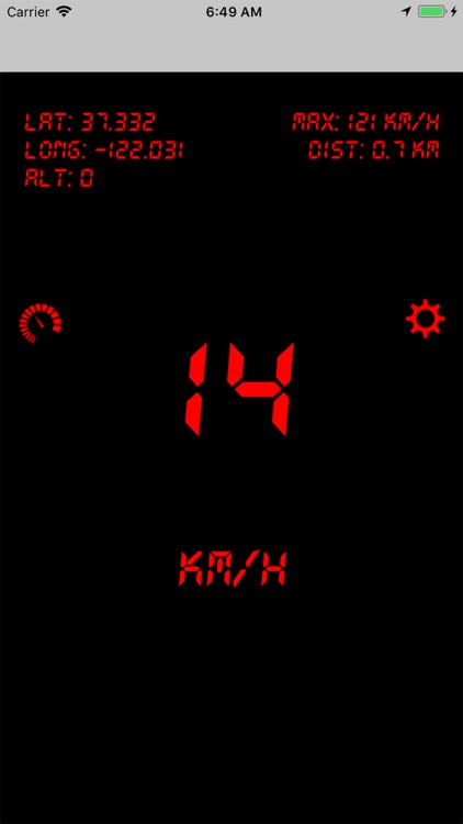 Digital GPS Speedometer screenshot-4