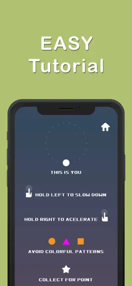 Game screenshot Avoids dots in circle hack