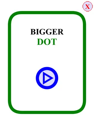 Bigger dot, game for IOS
