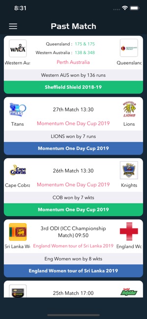 Cricyard - Live Score & News(圖4)-速報App