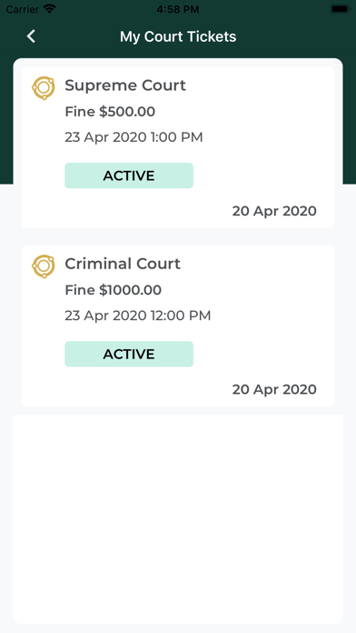 justiceApp screenshot 4