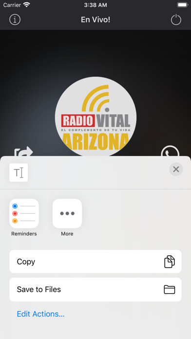 Radio Vital Online screenshot 4