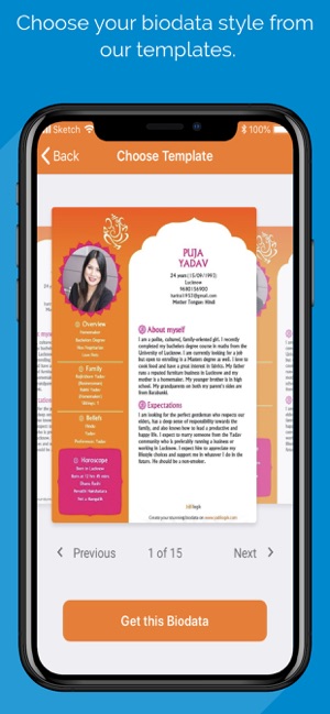 Easy Biodata Maker