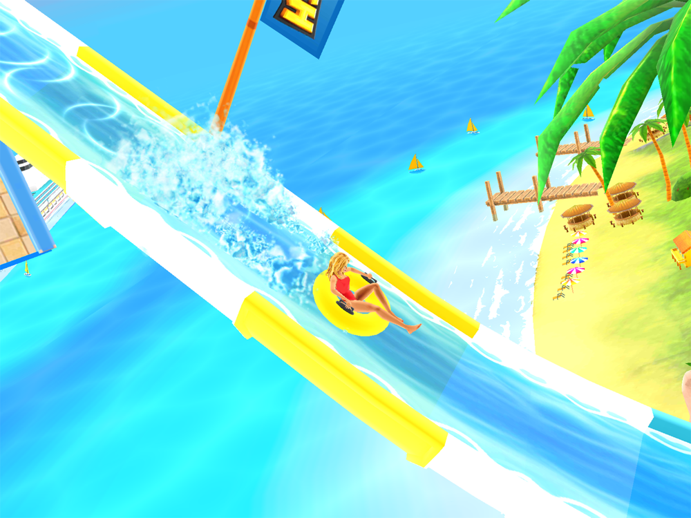 Uphill Rush Water Park Racing App for iPhone - Free Download Uphill