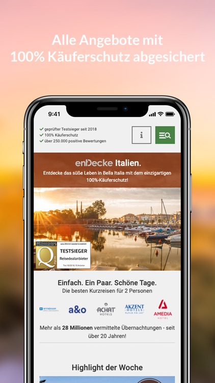 touriDat - Urlaub & Hotels