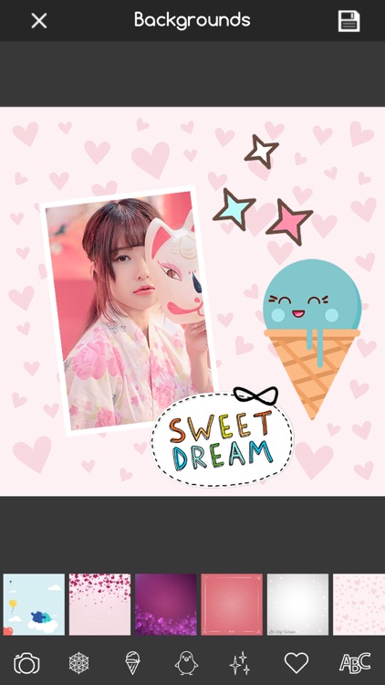 Kawaii Photo Editor Stickers screenshot-3