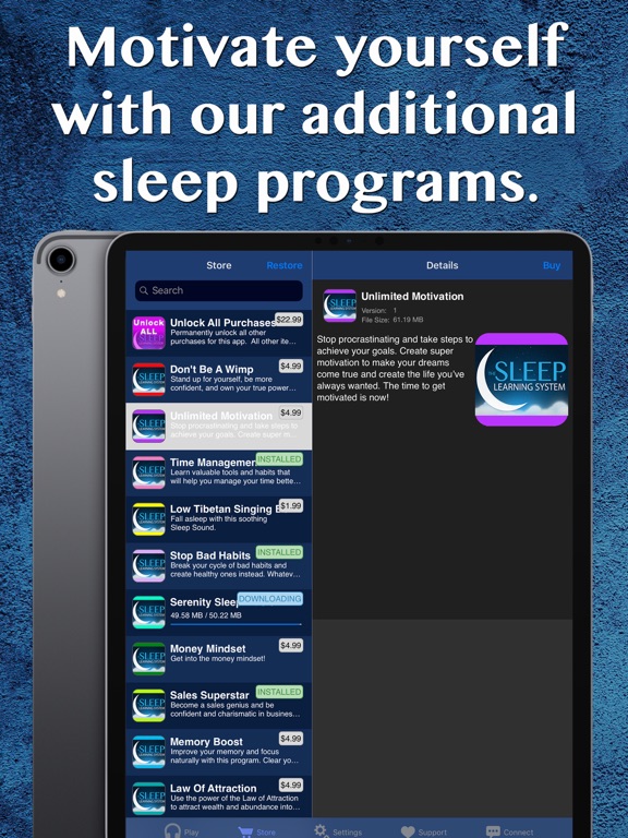 Productivity and Business Success Hypnosis and Guided Meditation from The Sleep Learning System screenshot